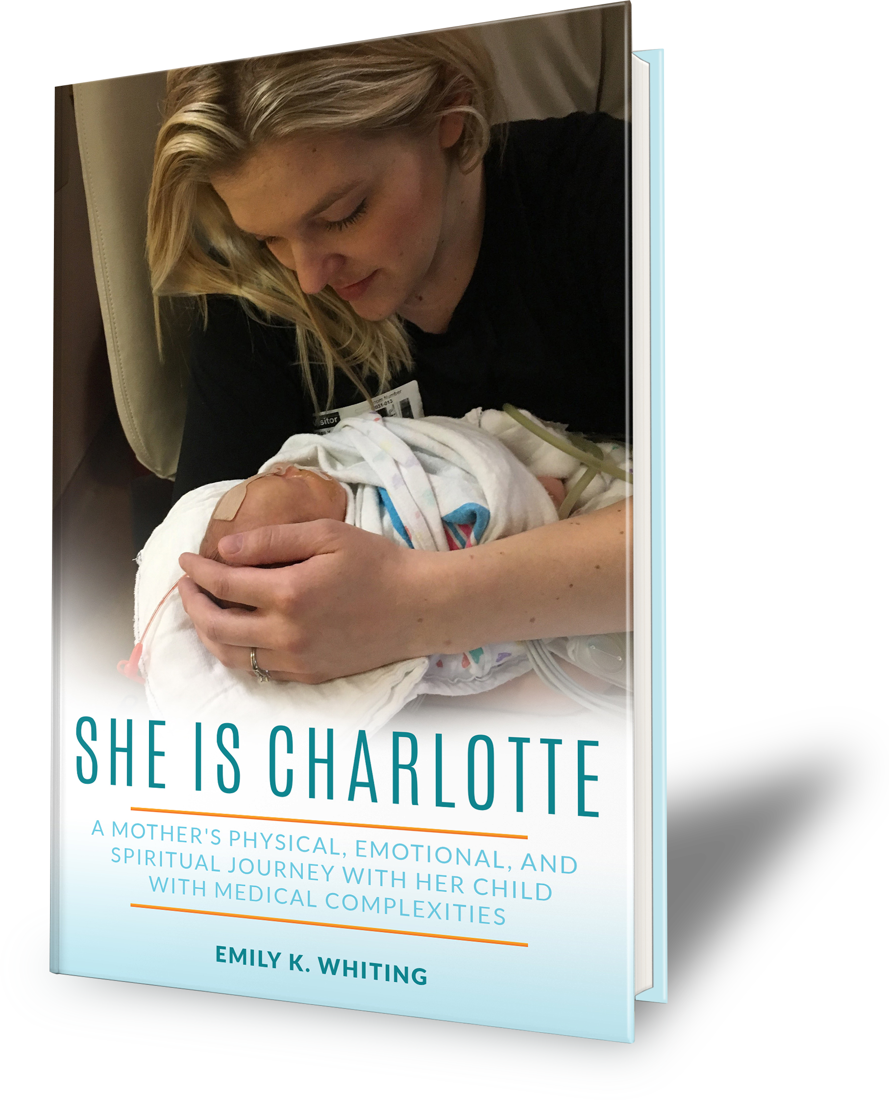 She Is Charlotte book cover with mom and child